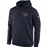 Men's Houston Texans Nike KO Chain Fleece Pullover Performance Hoodie - Navy Blue,baseball caps,new era cap wholesale,wholesale hats